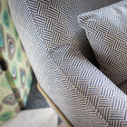 The cushions are 100% removable for easy maintenance.