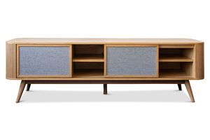 Light wood TV unit Lulea