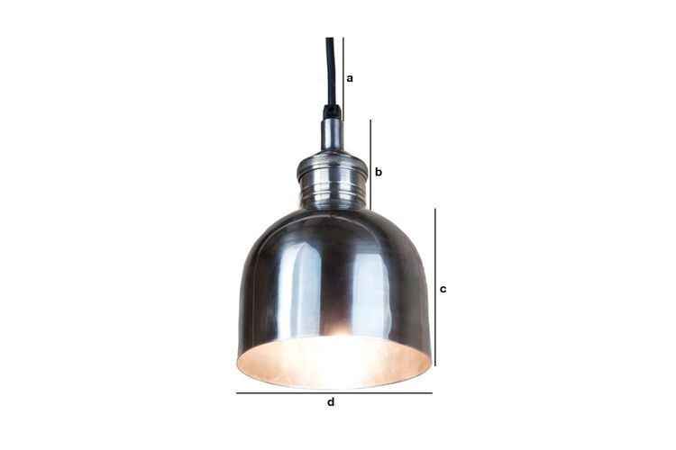 Product Dimensions luster silver counter