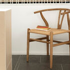 The lines are rounded, the backrest is curved to fit the back.