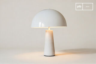 Marmeren lamp Boissoudy