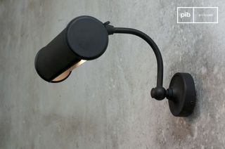 Matte black picture wall light Black Factory