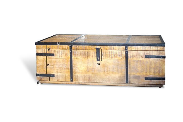 Product Dimensions Storage trunk Mayfair