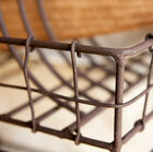 Een prachtige metalen decoratie met een resoluut retro-look.