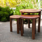 Mesa apilable de 3 piezas Roza