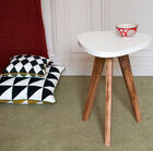 Esta mesa auxiliar complementará todo el estilo de su decoración