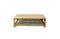 Miniatura Gran mesa de centro de madera maciza Cadynam Clipped