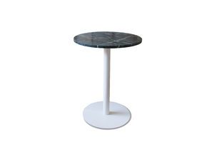 Mesa bistró de mármol verde Lasby