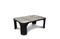 Miniatura Mesa de café industrial de metal negro Brigor Clipped