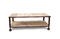 Miniatura Mesa de centro de 2 niveles de madera Aristodes Clipped