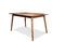 Miniatura Mesa de comedor de acacia barnizada Chinatown Clipped