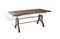 Miniatura Mesa industrial ajustable Silver Lake Clipped