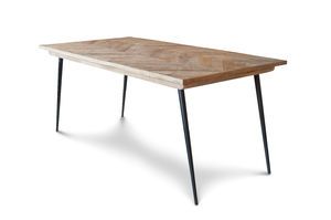 Mesa de comedor de madera maciza Tongeren
