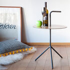 Una mesa para moverse según sus deseos, con líneas elegantes.