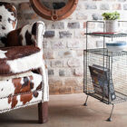 Original and robust small metal carrier.