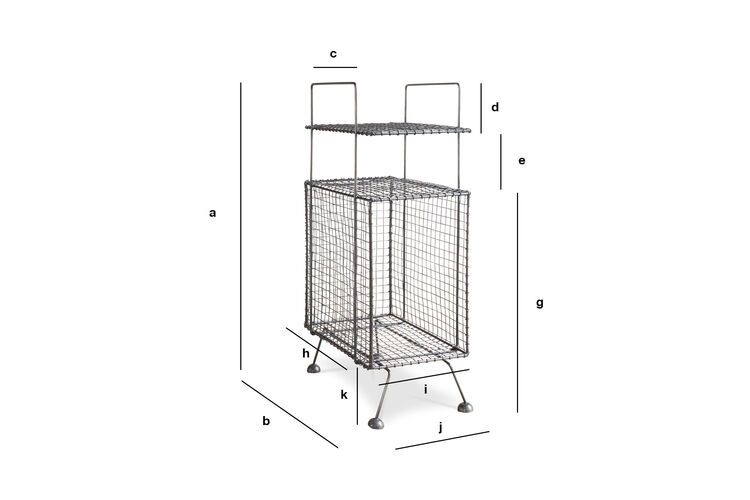 Product Dimensions Metallic clothing rack Ontario