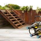 elegante smeedijzeren opbergkast.