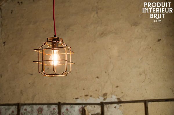 Im resoluten Industrial-Look ist die Hängeleuchte Draxt ein ausgesprochen originelles und stylishes