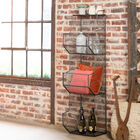 Large shelf with 3 storage spaces.