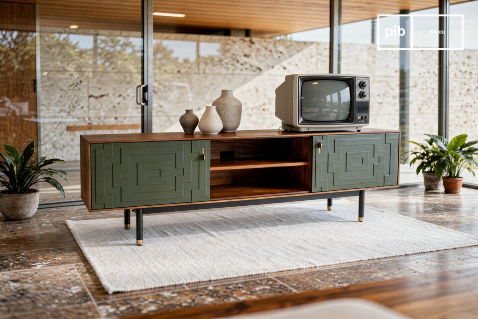 Une influence Art Déco mêlée à une influence graphique contemporaine