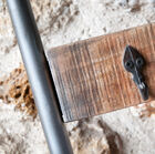 The wood is solid, and the hooks solid; the key word: robustness.