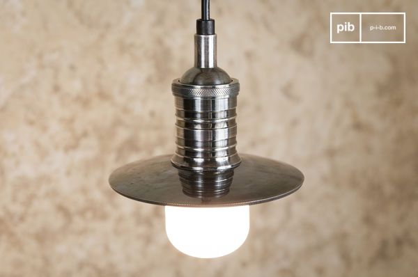 Ottone argentato per una luce pendente davvero aperta