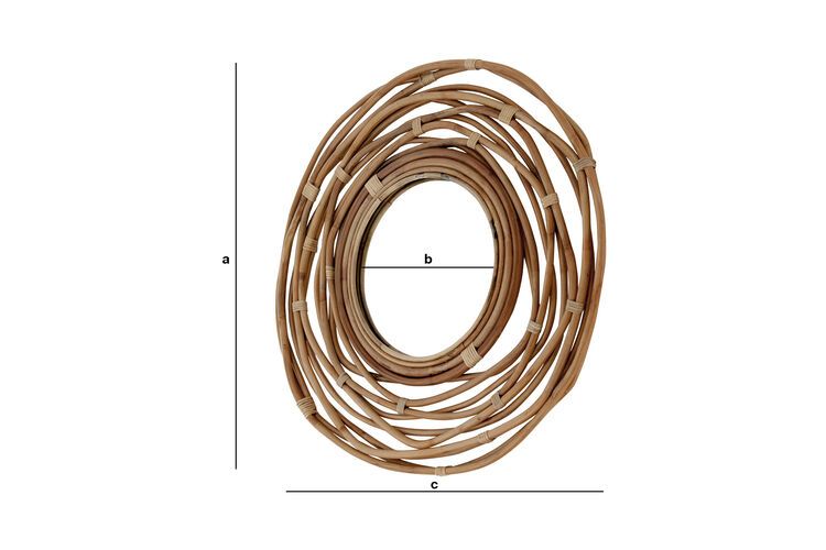 Dimensions du produit Miroir Linnëa