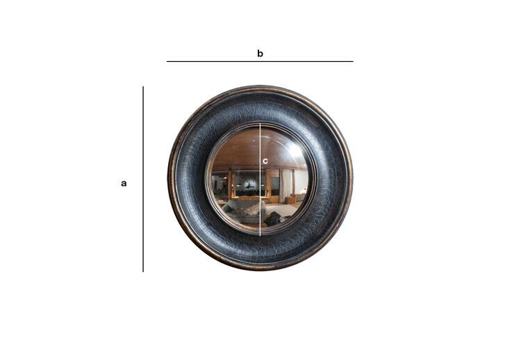 Dimensions du produit Miroir sorcière grand format Magellan