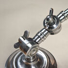 Beautiful and practical butterfly screw joints.