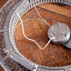 The cover is made with the same attention to finish, and the height is adjustable.