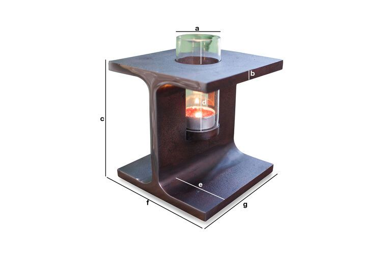 Product Dimensions Motown candleholder
