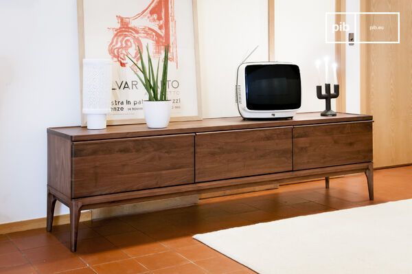 Gran formato, practicidad y elegancia de una madera noble