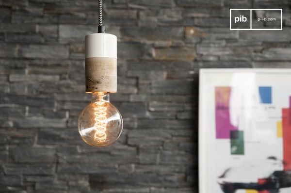 Houten hanglamp Müm