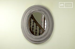 Napoleon wood mirror