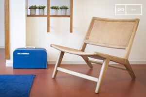 Natural cane armchair Thisted