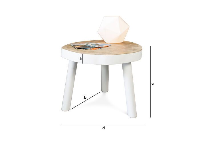 Product Dimensions Nederland Coffee Table