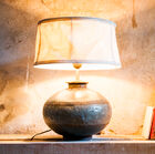 A lamp all in an extraordinary roundness.