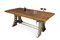 Miniatuur Massief houten eetkamertafel Normandie Productfoto