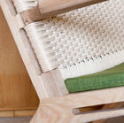 The solid ash structure combines light and bright wood.