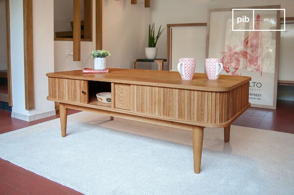 Bright Scandinavian style with practical storage