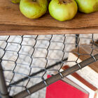 The finishes are patinated and hand-made.