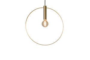 Golden metal suspension Oohalt