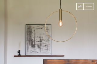 Large gold suspension Oohalt