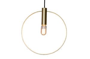 Grote gouden hanglamp Oohalt