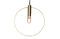 Miniatuur Grote gouden hanglamp Oohalt Productfoto
