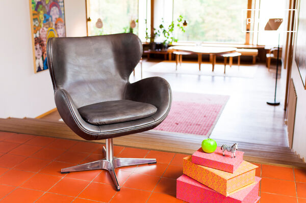 De zitting is mooi vormgegeven en past gemakkelijk in uw interieur.