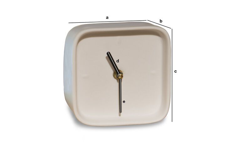 Dimensioni del prodotto Orologio di porcellana Fjorden