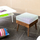 Extra seating or a footrest in vintage style