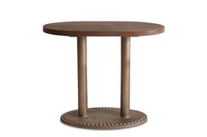 Kleine ovale houten eettafel Washington