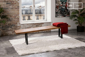 Panca in legno massiccio Peterstivy